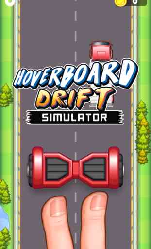 Hoverboard Drift Sim Swipe The Thumb Run Simulator 1