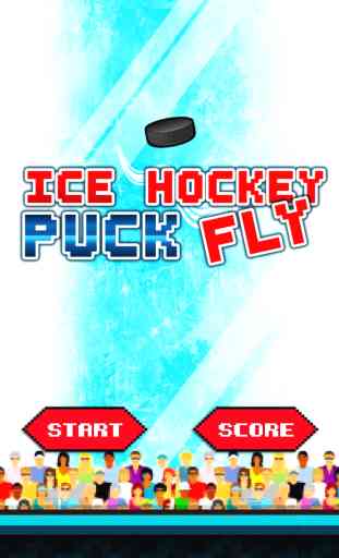 Ice Hockey Puck Fly Free 2