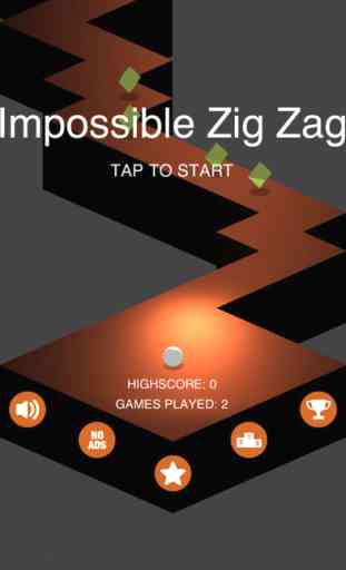Impossible Zig-Rush On The Go Endless Arcade Game 1