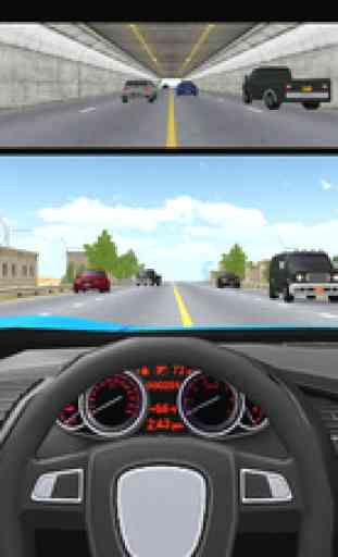 Traffic Rider Racer 3D: Reverse Highway Car Driver 4