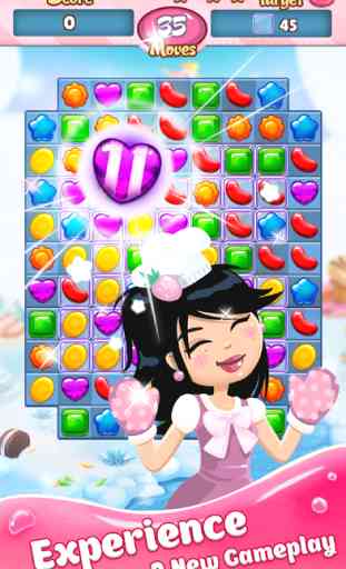 Jelly Blast Sweet Pop - Delicious Fun Gummy Match 3 Deluxe Game Free 3
