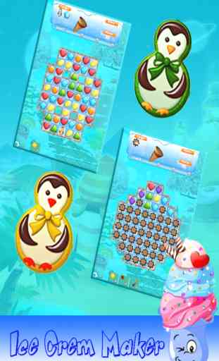 Jelly Frozen Crazy Match 3 Puzzle : Ice Cream Maker Free Games 1