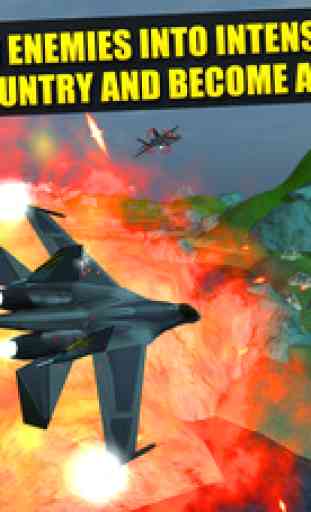 Jet Plane Fighter Pilot Flying Simulator Real War Combat Fighting Games 4