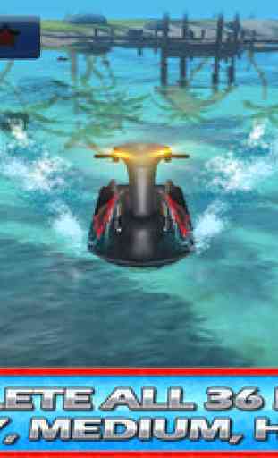 JetSki Water Sports Bike Skill Racing Ride 3D Parking Race Game 3