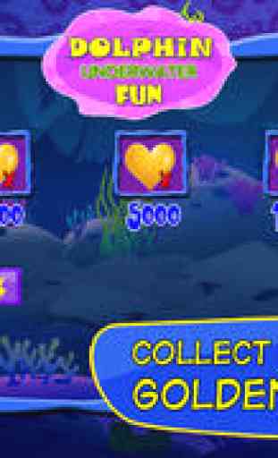 Little Dolphin Really fun Collecting Hooks Game : Free Girly Fish games for girls and boys 3
