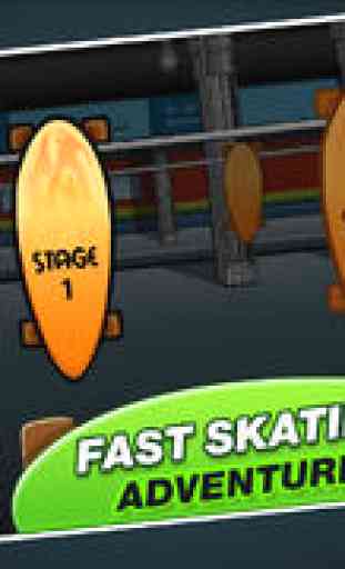 Little Subway Skate Heroes - Rail Surfers Racing Rush (by Best Top Free Games) 4