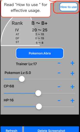 IV Calculator Z for PokemonGO 3