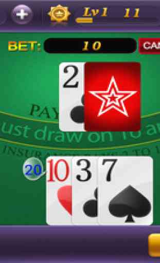 Jackpot Blackjack 21 Free - Vegas Card Casino Games 4