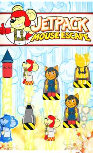 Jetpack Mouse Escape FREE: The Best Cartoon Game 1