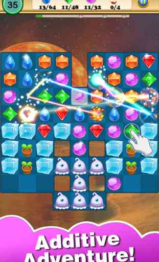Jewel Heroes King - dash up charm geometry gems 1
