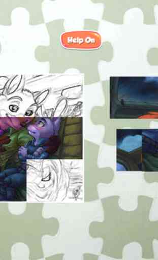 Judy Hopps and Nick Cartoon Puzzle Kids Game 4