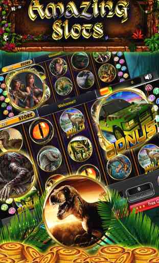 Jurassic Slot Machines Casino Carnivores VIP Slots 1