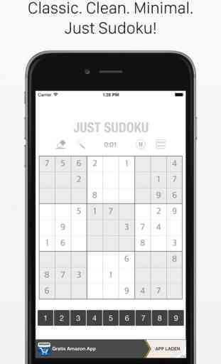 Just Sudoku - free to play puzzles 1