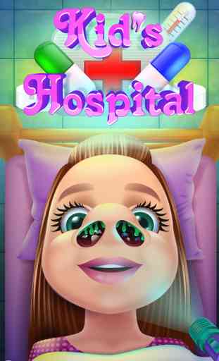 Kid's Hospital - Girls Doctor Salon Games for Kids 1
