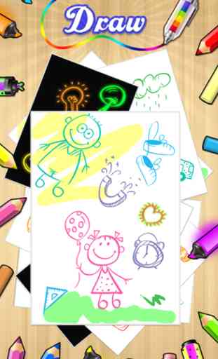 Kids Doodle Coloring Book - Color & Draw Kids game 2