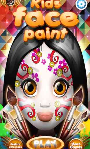 Kids Face Paint - Makeup & Spa Girls Salon Games 1