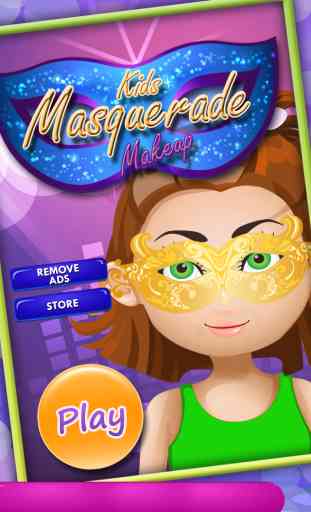 Kids Masquerade Makeover - Awesome Girls Free Makeup Game 1