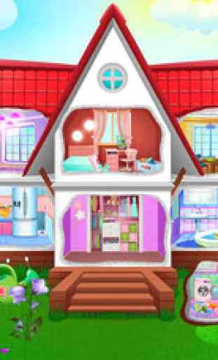 Kids Play House - Family Story & Girls Games 2