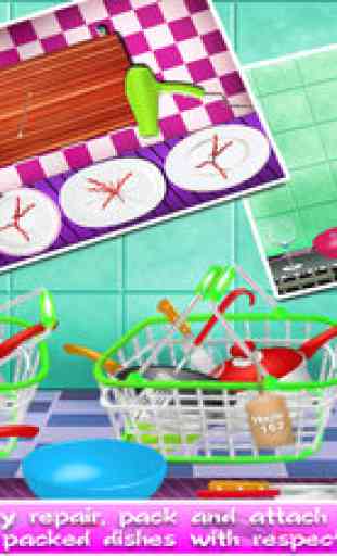 Kitchen Dish Cleaning & Washing - Games for Girls 3