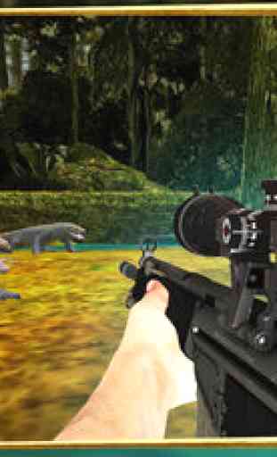 Komodo Dragon Sniper Hunter - Jungle Reptile Hunting Simulator 3