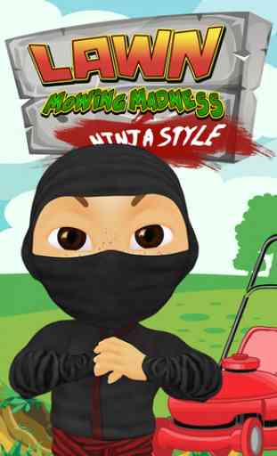 Lawn Mowing Madness: Ninja Style 3