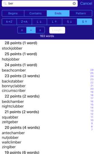 Lexica Word Finder for Words With Friends 4
