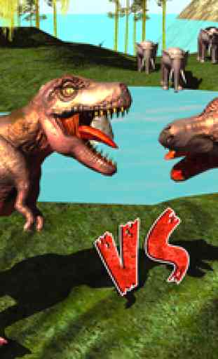 Life of Tyrannosaurus: T-Rex Dinosaur Survival 1