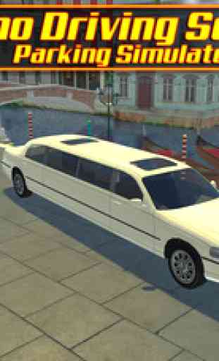 Limo Driving School a Valet Driver License Test Parking Simulator 1