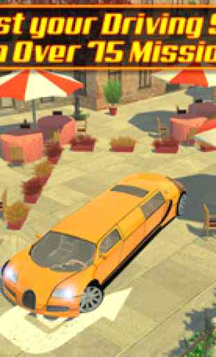 Limo Driving School a Valet Driver License Test Parking Simulator 3