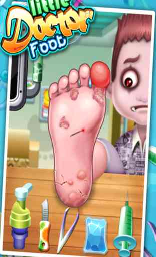 Little Foot Doctor - kids games 1