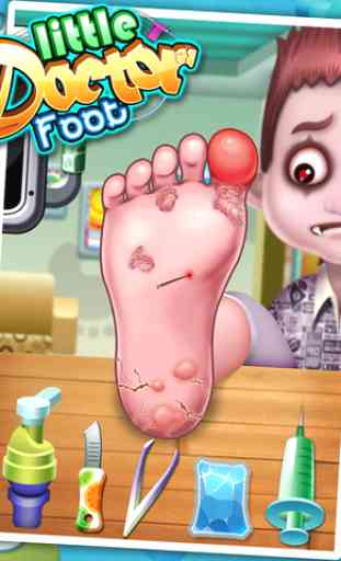 Little Foot Doctor - kids games 4