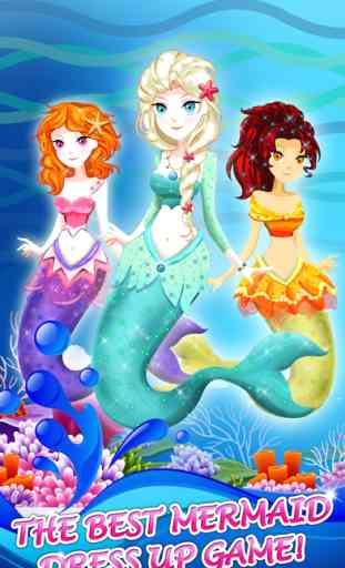 Little Mermaid Princess Dress-Up Games For Girls 1