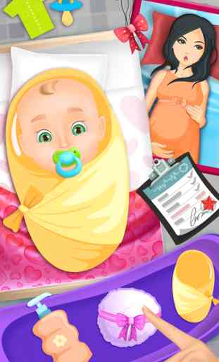 Little Newborn Baby Birth 3