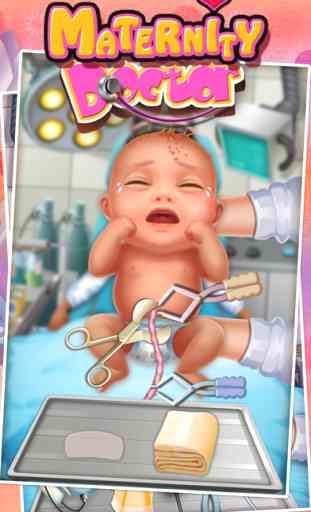 Little Newborn Baby Doctor - kids game & new baby 2