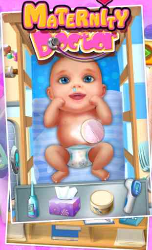 Little Newborn Baby Doctor - kids game & new baby 4