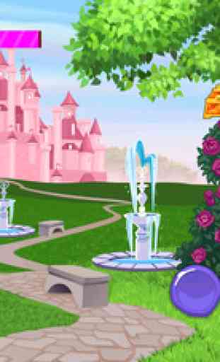 Little Princess Cinderella - Match Colors and Pop Bubbles Game 1