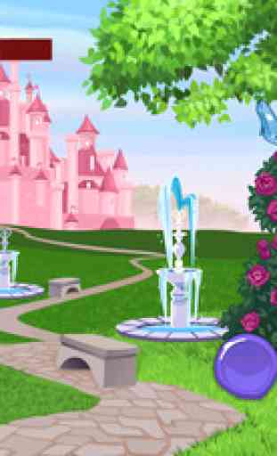 Little Princess Cinderella - Match Colors and Pop Bubbles Game 2