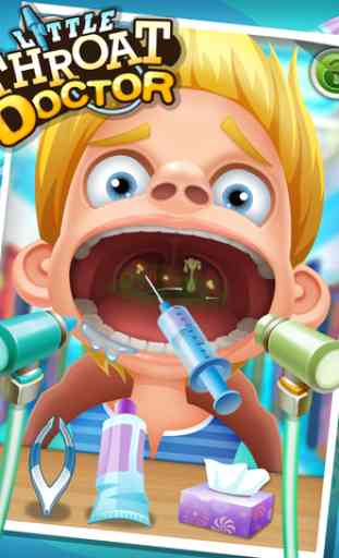 Little Throat Doctor - kids games 4