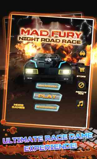 Mad Fury Night Road Race – Max Speed Adrenaline Rush Armor Racing Game 1