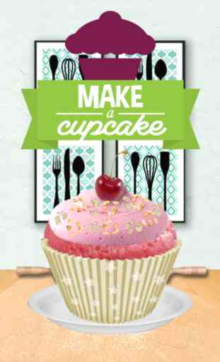 Make A Cupcake - A Virtual Dessert Baking Maker Game For Kids & Adults HD Free 1