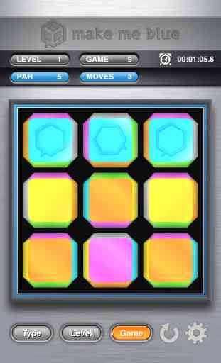 Make me Blue - Epically Difficult Puzzle Game (free 2D Rubik’s Cube) 1