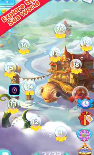 Marine Adventure -- Collect and Match 3 Fish Puzzle Game for TANGO 3