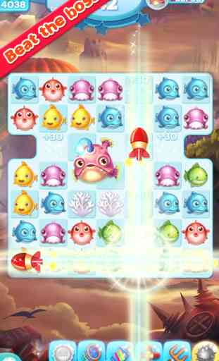 Marine Adventure -- Collect and Match 3 Fish Puzzle Game for TANGO 4