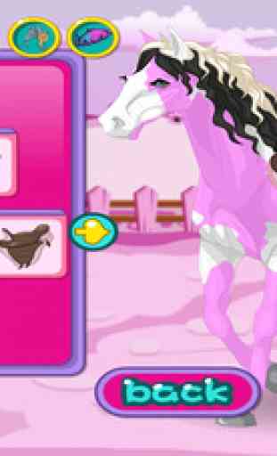 Mary's Horse Dress up 3 - Dress up and make up game for people who love horse games 3
