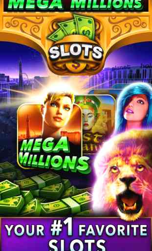Mega Millions Casino - Real Vegas Slots - Play Royal Slot Machine Games in the Red Rock Valley! 1