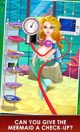 Mermaid Mommy's New Born Baby Doctor - my newborn salon & make-up games for kids 2 1