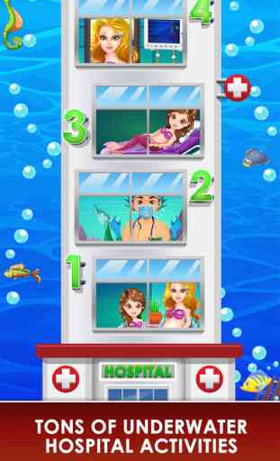 Mermaid Mommy's New Born Baby Doctor - my newborn salon & make-up games for kids 2 2