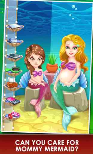 Mermaid Mommy's New Born Baby Doctor - my newborn salon & make-up games for kids 2 3