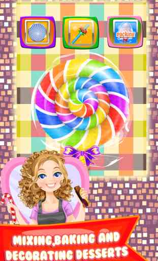 Mommy's Candy Maker Games - Make Cotton Candy & Food Desserts in Free Baby Kids Game! 3