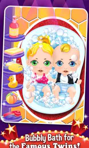 Mommy's Celebrity New Born Twins Doctor - newborn babies salon games! 1